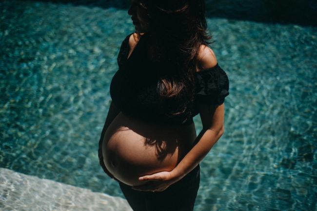 maternity of vonica in sofitel nusa dua